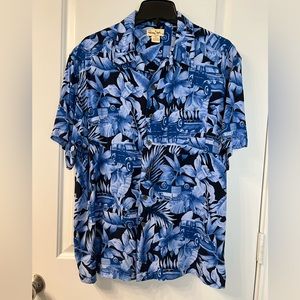 Men’s Hawaiian Motif Panama Jack Size Large